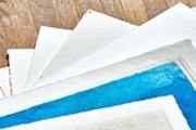 Impresión sobre papel: artístico, artesanal, acuarela, foto & papel tapiz