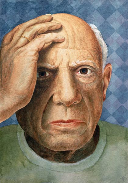 Retrato de Pablo Picasso