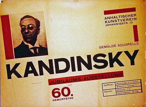 Cartel de la exposición Kandinsky