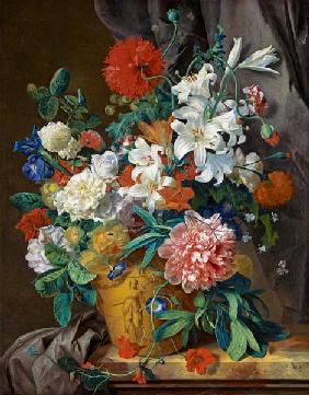 Stilleven met bloemen, 'Leliën des velts'