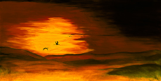 Birds in the Sun de Arthelga