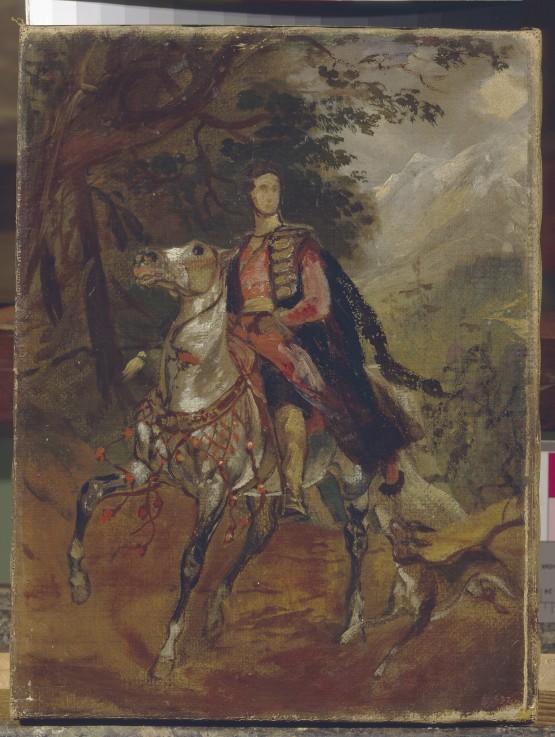 Portrait of Count Anatole Nikolaievich Demidov, 1st Prince of San Donato (1812-1870) de Brüllow