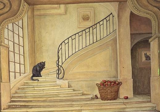 The Stair Cat, 1988  de Ditz 