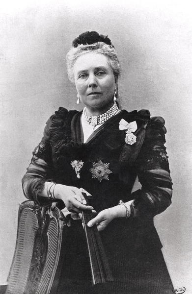 Empress Victoria (1840-1901) (b/w photo)  de English Photographer