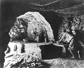 Tunisian Potter, Djerba island, c.1900