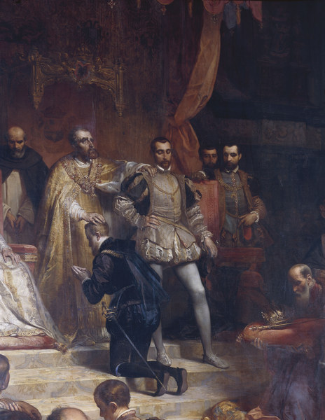 Charles V confers government de Gallait