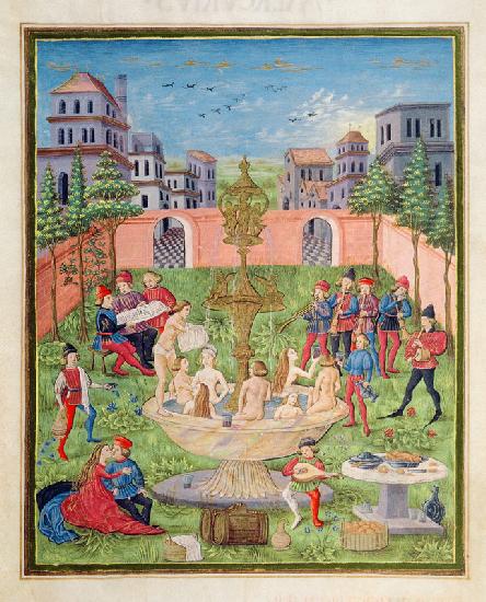 Ms. ''De Sphaera'' fol.11r The Fountain of Youth