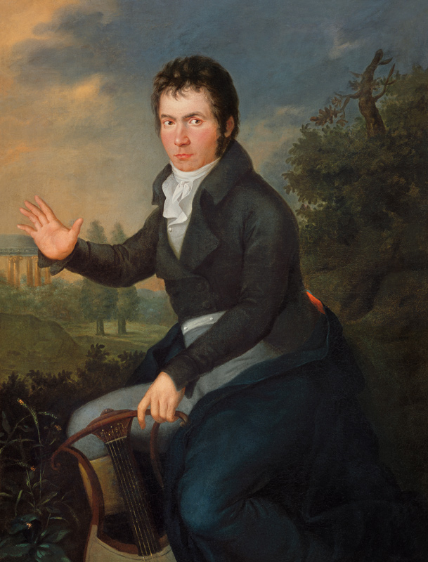 Beethoven , Portrait de Mähler