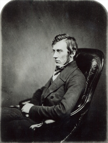 Sir John Dalton Hooker, c.1855 (b/w photo)  de Maull (fl.1850s-60s) & Polyblank (fl.1850s)