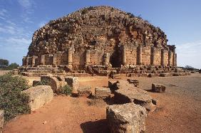 Royal Mausoleum of Mauretania, called ''Tomb of the Christian'' because of the crosses moulded on th