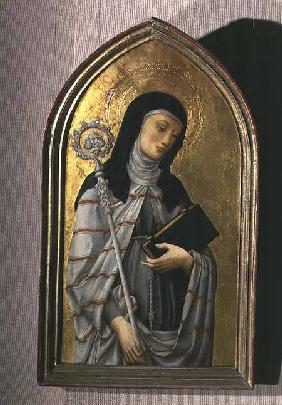 St. Clare, panel from a polyptych removed from the church of St. Francesco in Padua