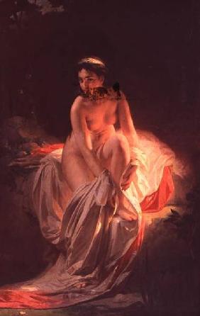 Woman Bathing