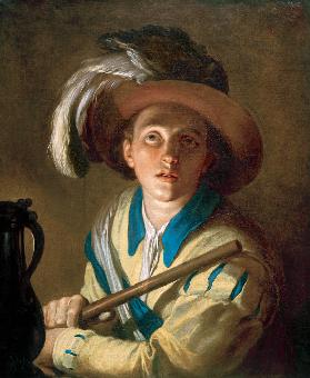 The flute player