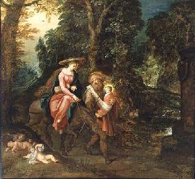 The Flight into Egypt (panel)