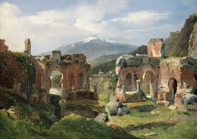 Ruins of the Theatre at Taormina