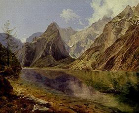 The king lake with the Watzmann