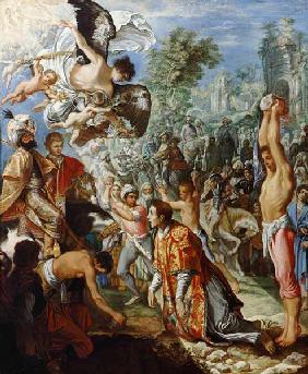 Stoning of the sacred Stephanus