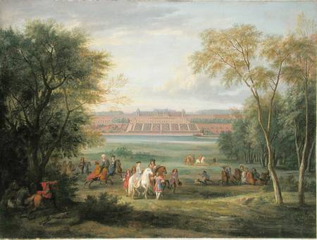 The Chateau of Saint Germain de Adam Frans van der Meulen