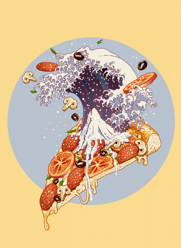 kanagawa pizza de Adam Lawless