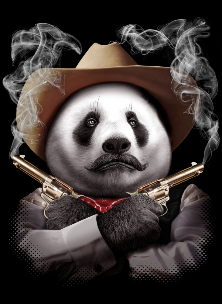 panda crossgun de Adam Lawless