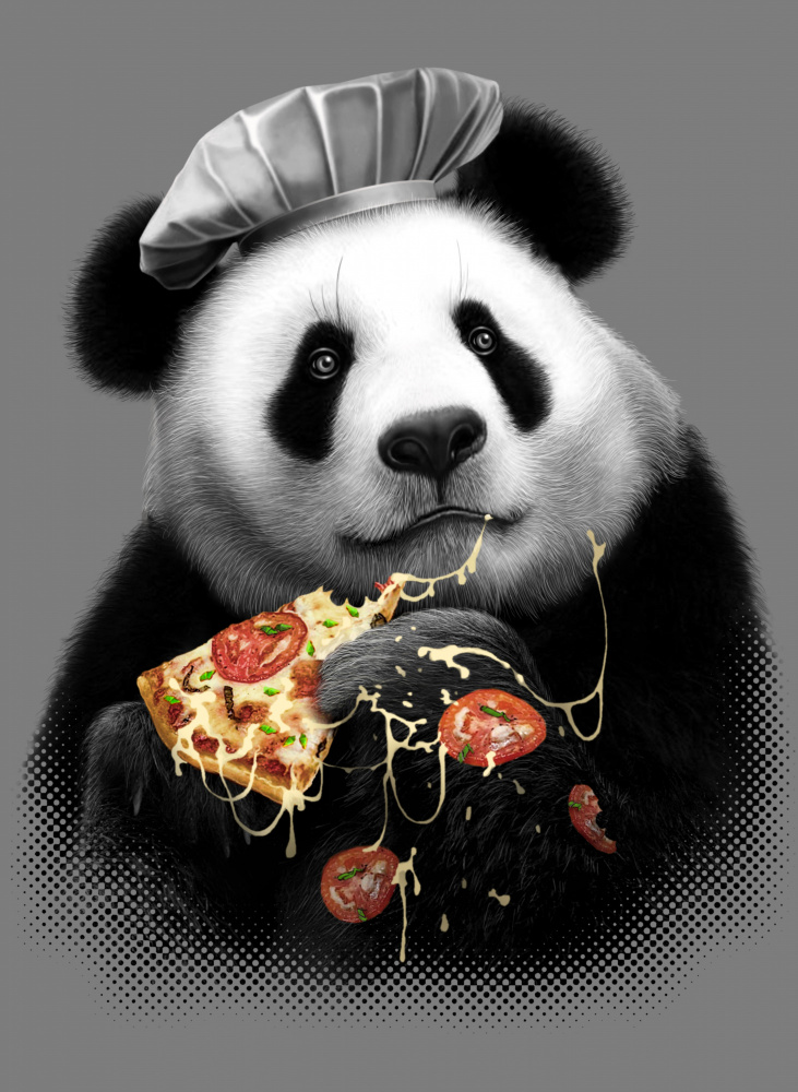 panda loves pizza de Adam Lawless