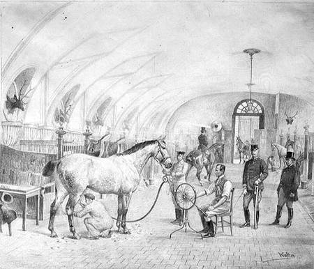 The Royal Stables: morning grooming de Adele Walter