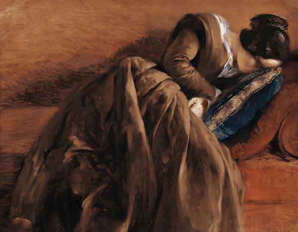 Emilie, the Artist's Sister, Asleep