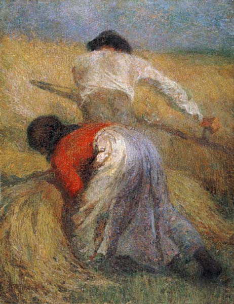 Harvesting de Adolphe Jos.Th. Monticelli