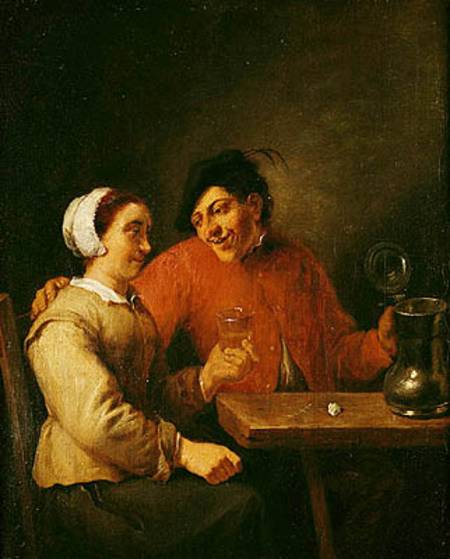 Drinkers de Adriaen Brouwer