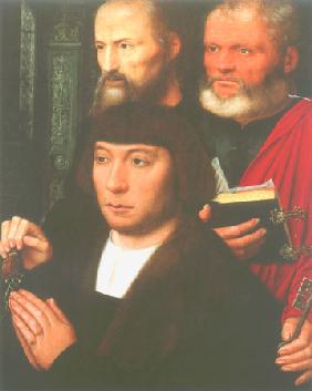 Founder portraits with the apostles of Peter and P