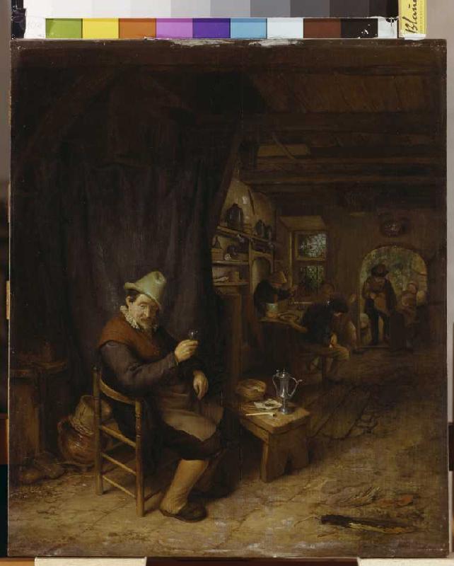 The content boozer de Adriaen Jansz van Ostade