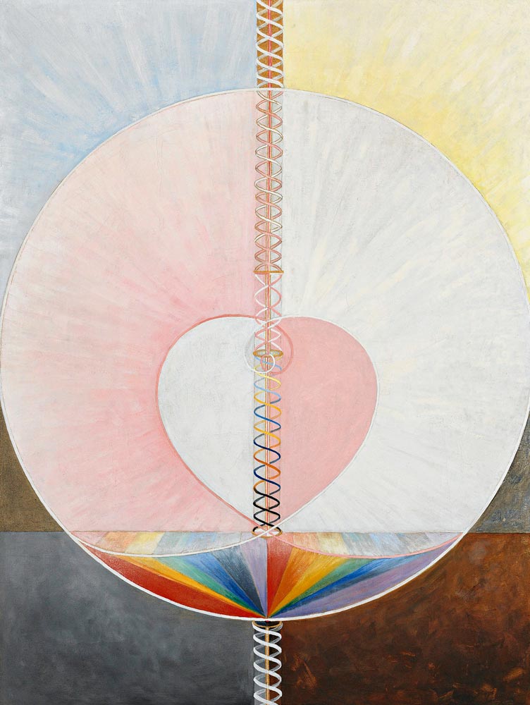 Group IX/UW, No. 25, The Dove, No. 1 de Hilma Af Klint