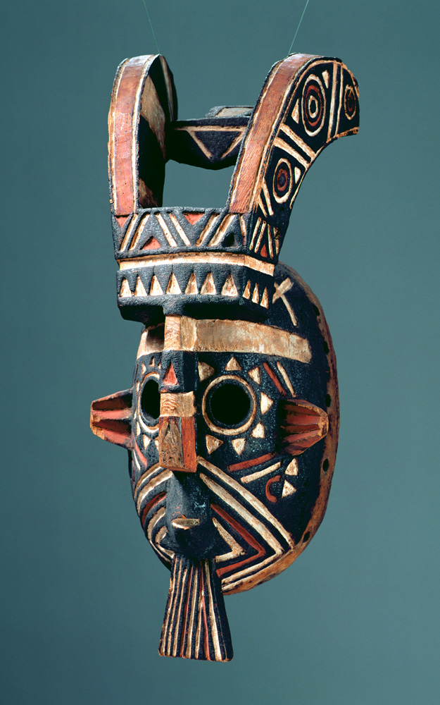 Mask with Horns, Mossi Society, Burkina Faso de African