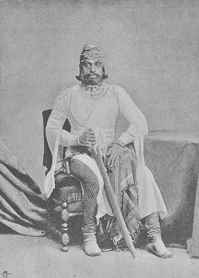 Maharaja Jaswant Singhji II of Jodhpur de (after) English photographer