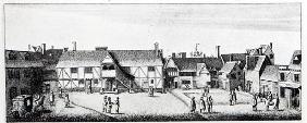 South View of Arundel House in London, etched by Wenceslaus Hollar in 1646 and published in 1792