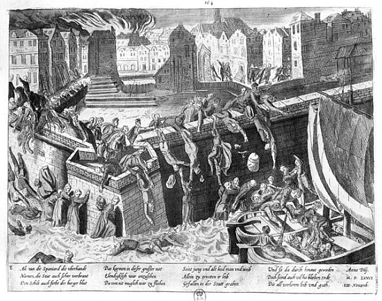 Massacre of Antorff de (after) Franz Hogenberg
