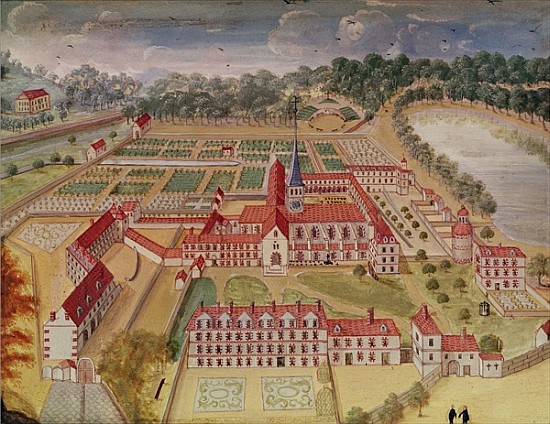 General View of the Abbey from ''l''Abbaye de Port-Royal'', c.1710 de (after) Louise Madelaine Cochin