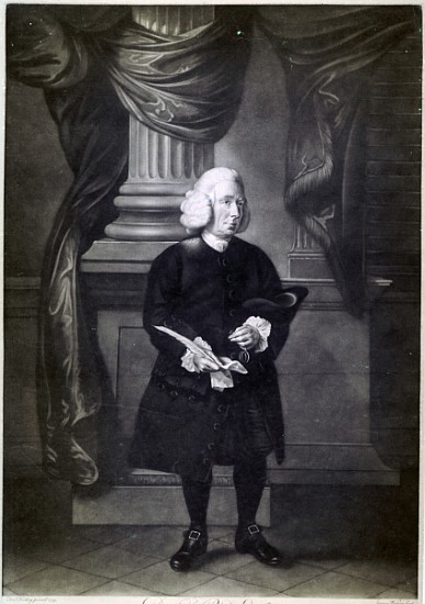 Daniel Race; engraved by James Watson de (after) Thomas Hickey