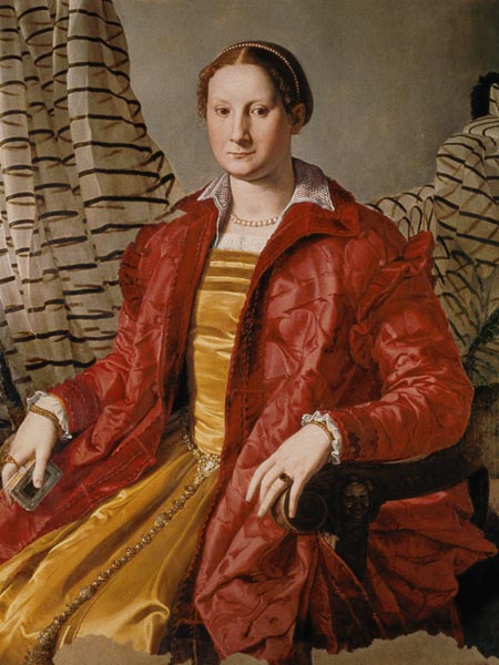 A.Bronzino, Portrait of a woman de Agnolo Bronzino