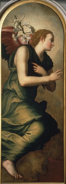 A.Bronzino / Angel of Annunciation / C16 de Agnolo Bronzino