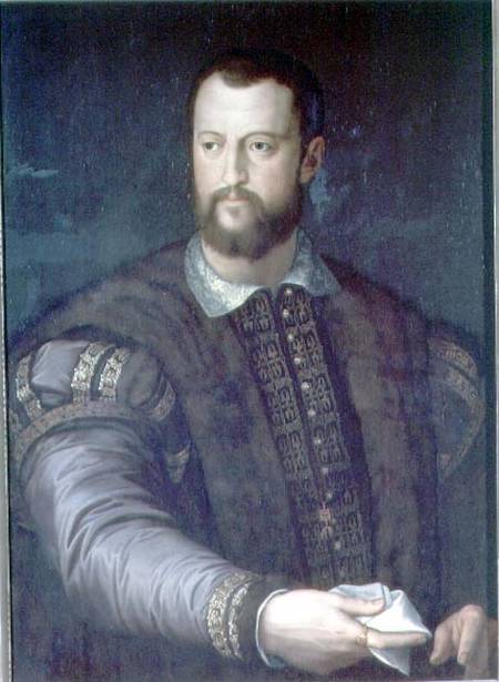 Portrait of Cosimo I de' Medici (1519-74) de Agnolo Bronzino
