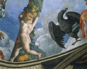 A.Bronzino, Putto and Adler