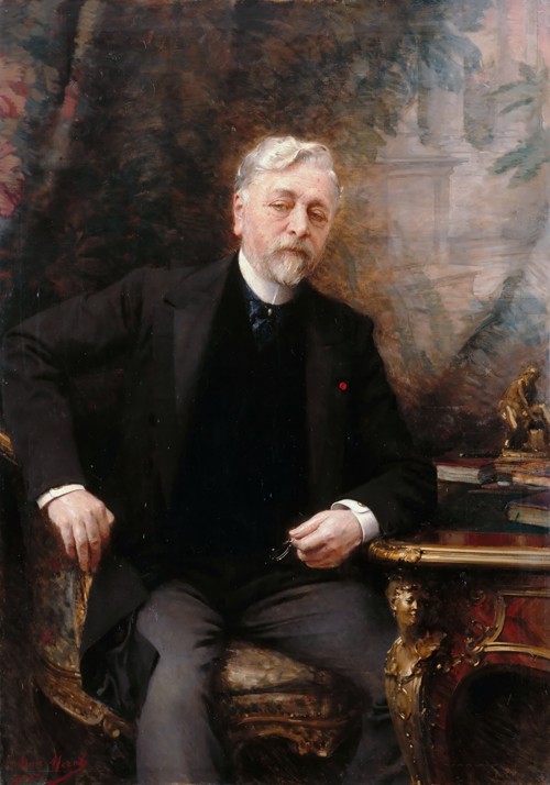 Portrait of Gustave Eiffel (1832-1923) de Aimé Nicolas Morot