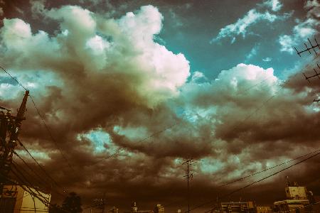 Clouds of the rainy season