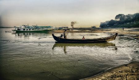 the river Myanmar