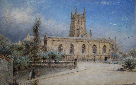 Worcester Cathedral de Albert Goodwin