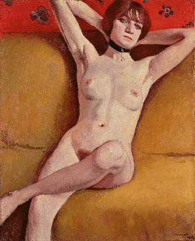 Woman on a Divan