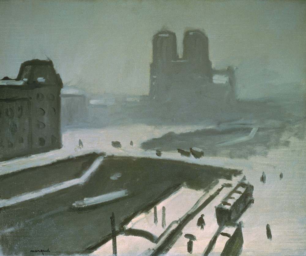 Notre Dame in Winter de Albert Marquet