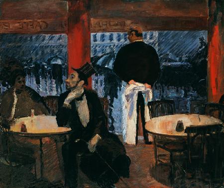 Parisian restaurant.