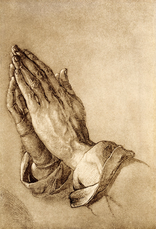 Manos rezando - cuadro de Alberto Durero